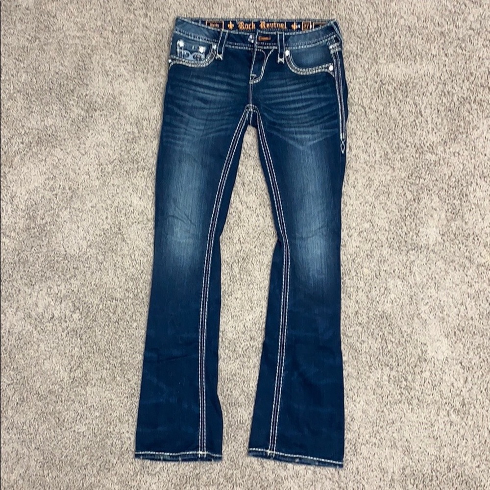 Rock Revival Dark Denim Jeans